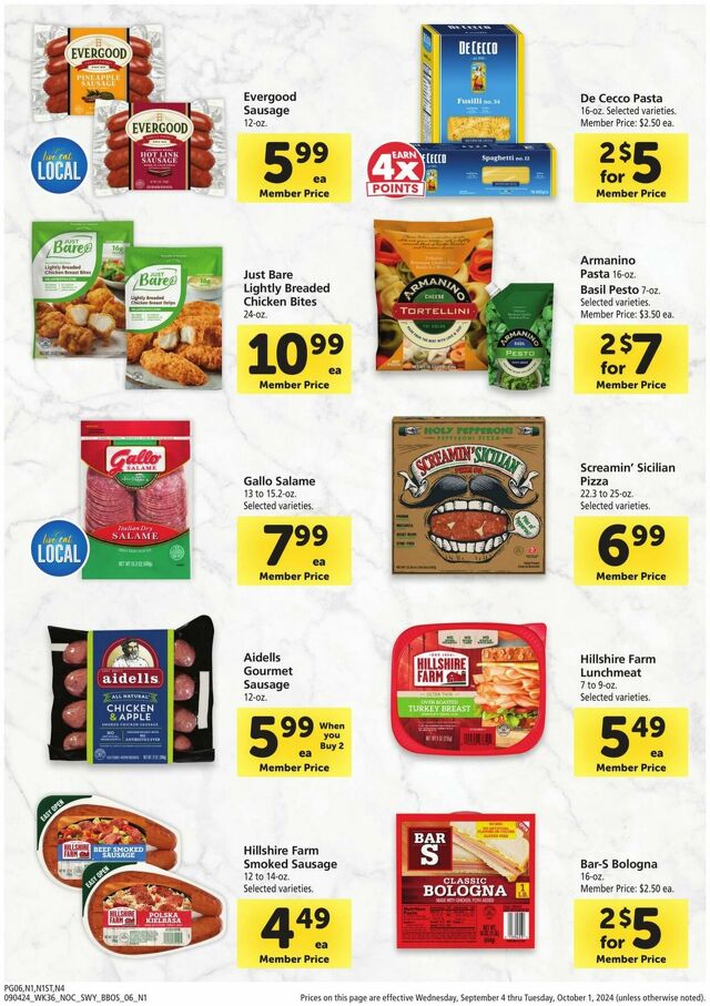 Catalogue Safeway from 09/04/2024