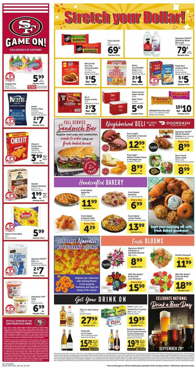 Catalogue Safeway from 09/25/2024