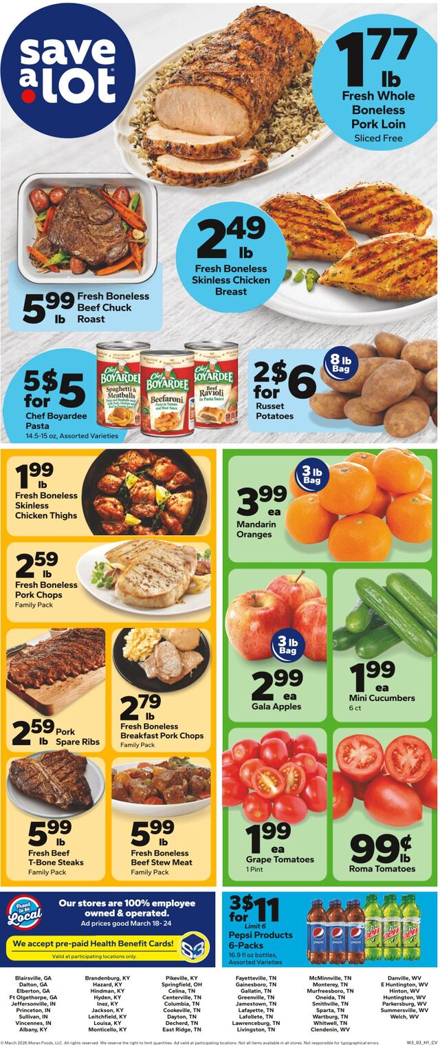 Catalogue Save a Lot - Dalton from 03/18/2026