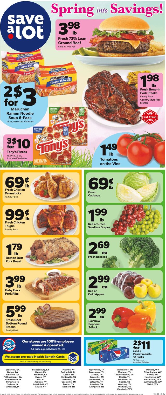 Catalogue Save a Lot - Dalton from 03/25/2026