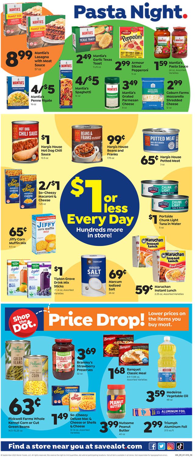 Catalogue Save a Lot - Dalton from 09/20/2023