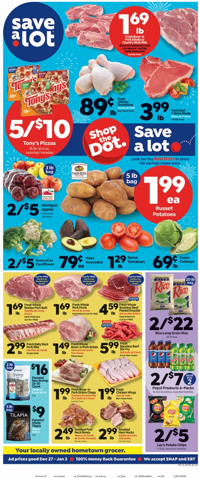 Catalogue Save a Lot - Pahokee from 12/27/2023