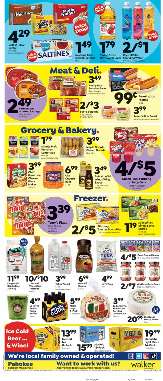 Catalogue Save a Lot - Pahokee from 01/24/2024