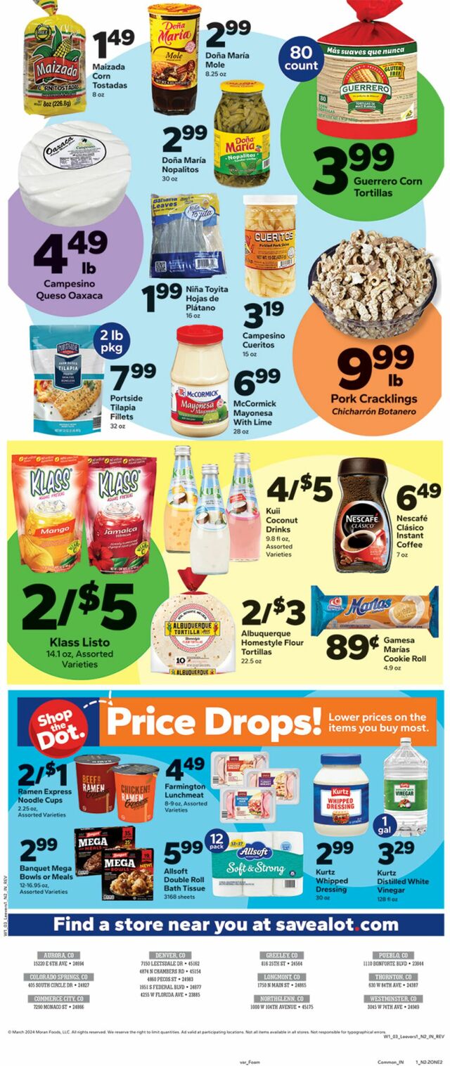 Catalogue Save a Lot - Denver from 02/28/2024