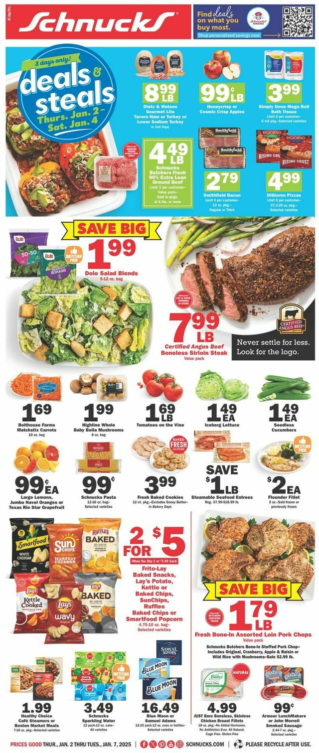 Catalogue Schnucks from 01/02/2025