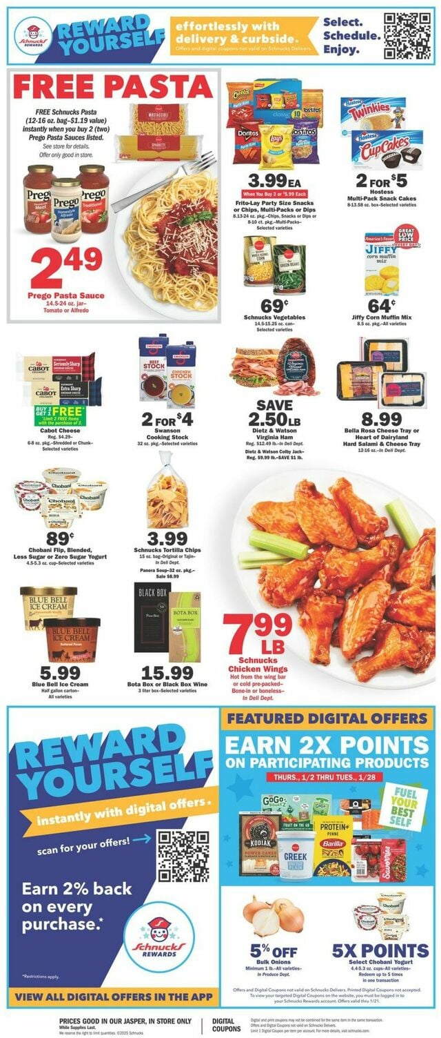 Catalogue Schnucks from 01/15/2025