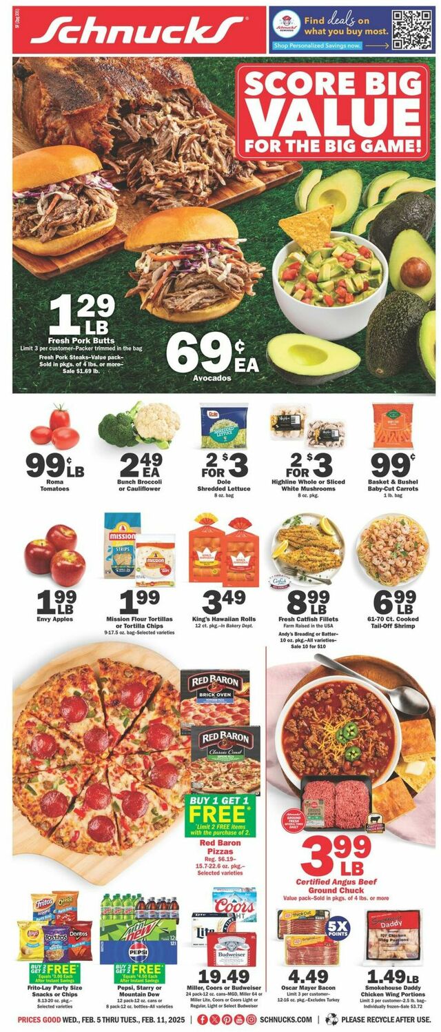 Catalogue Schnucks from 02/05/2025