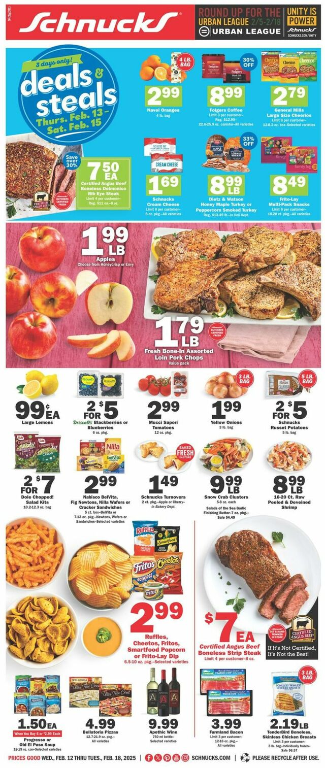 Catalogue Schnucks from 02/12/2025