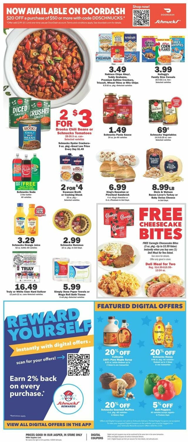 Catalogue Schnucks from 02/19/2025