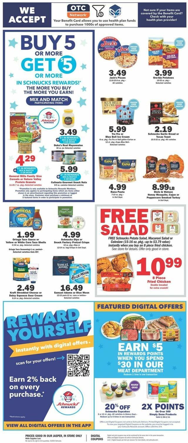 Catalogue Schnucks from 02/26/2025