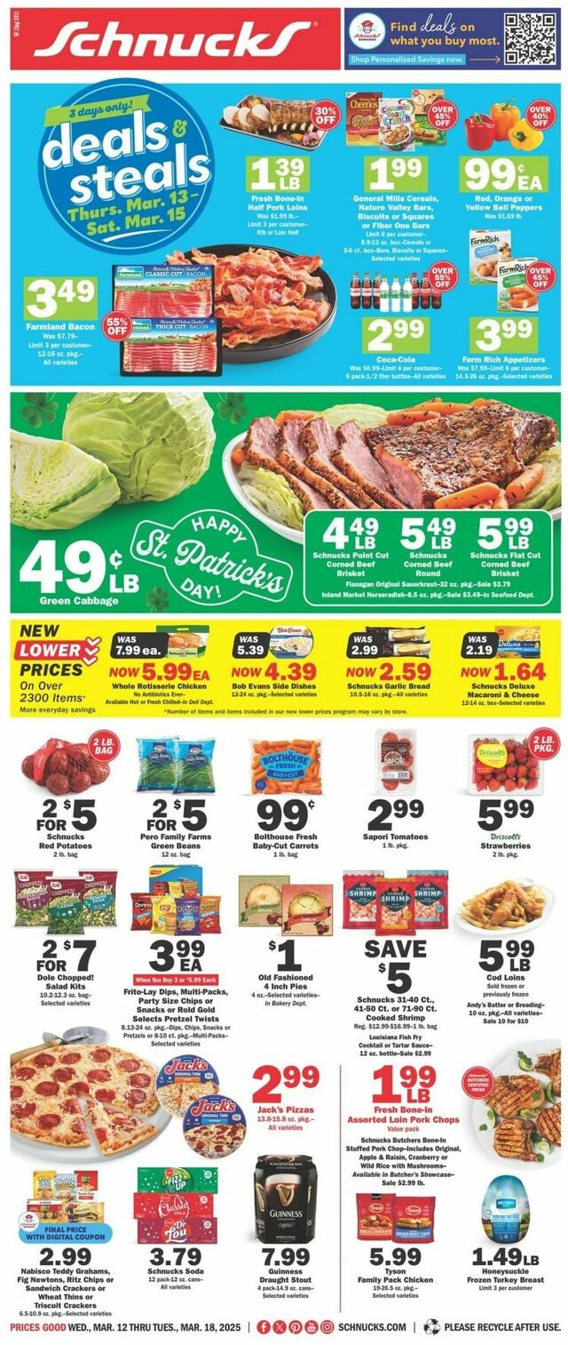 Catalogue Schnucks from 03/12/2025