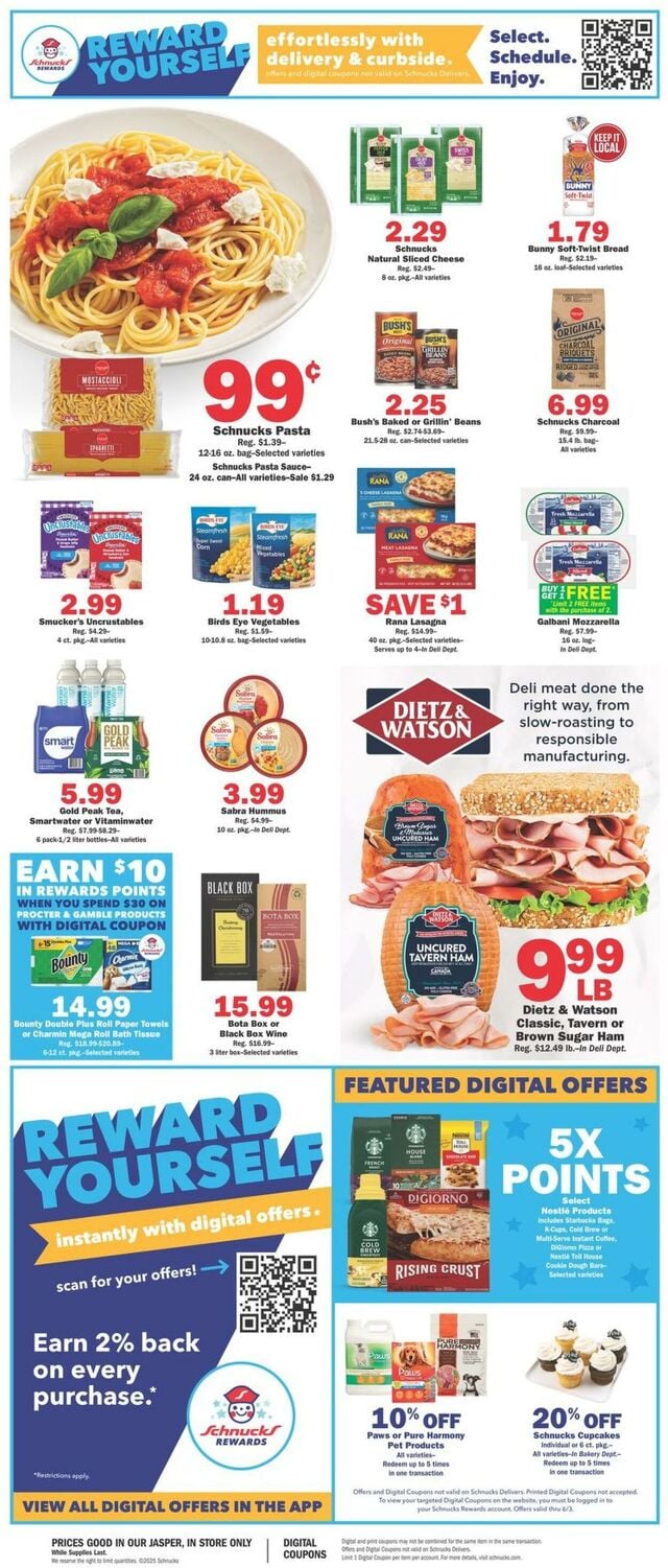 Catalogue Schnucks from 05/28/2025