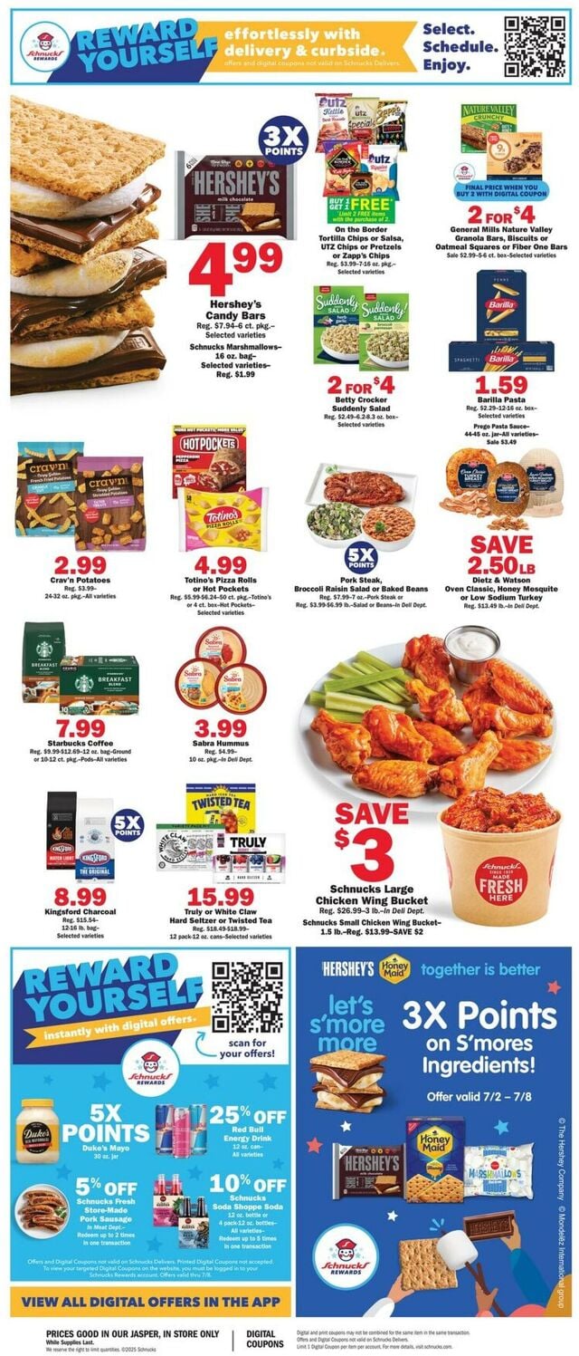 Catalogue Schnucks from 07/02/2025