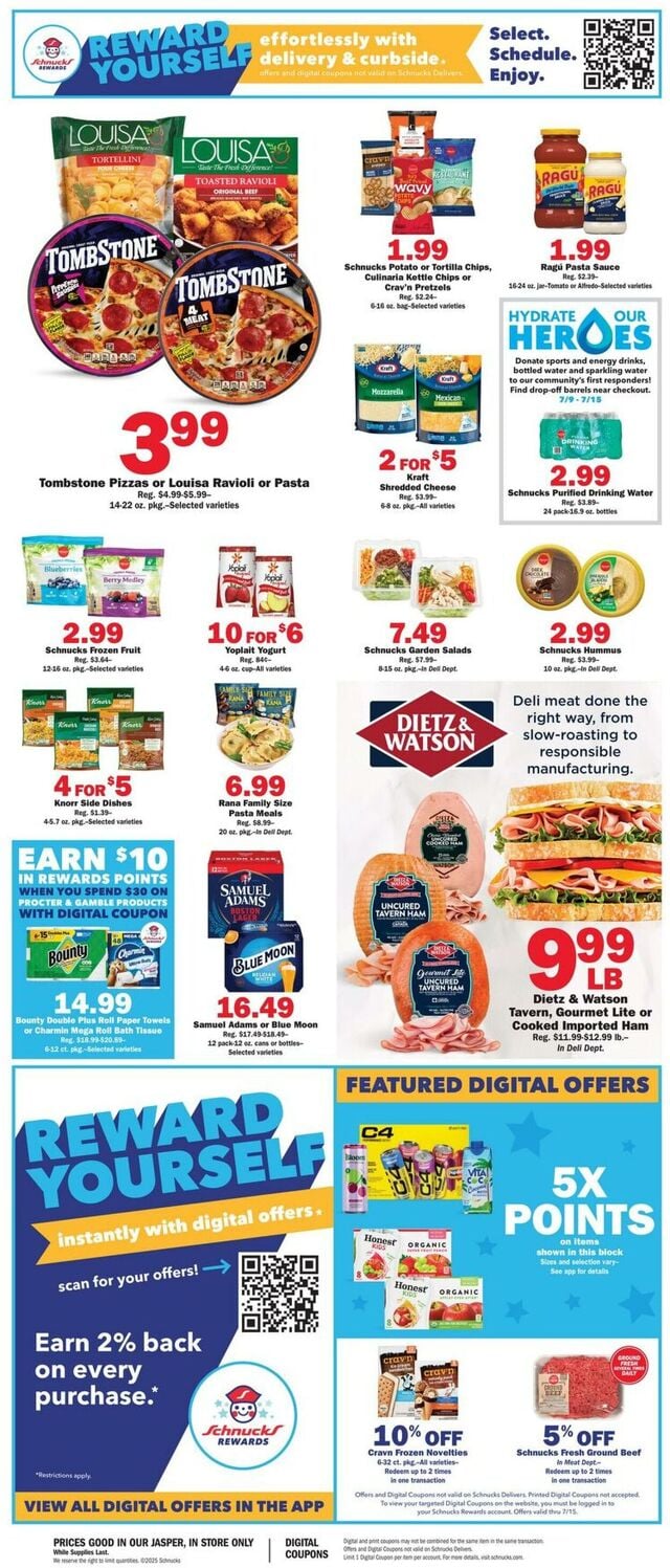Catalogue Schnucks from 07/09/2025