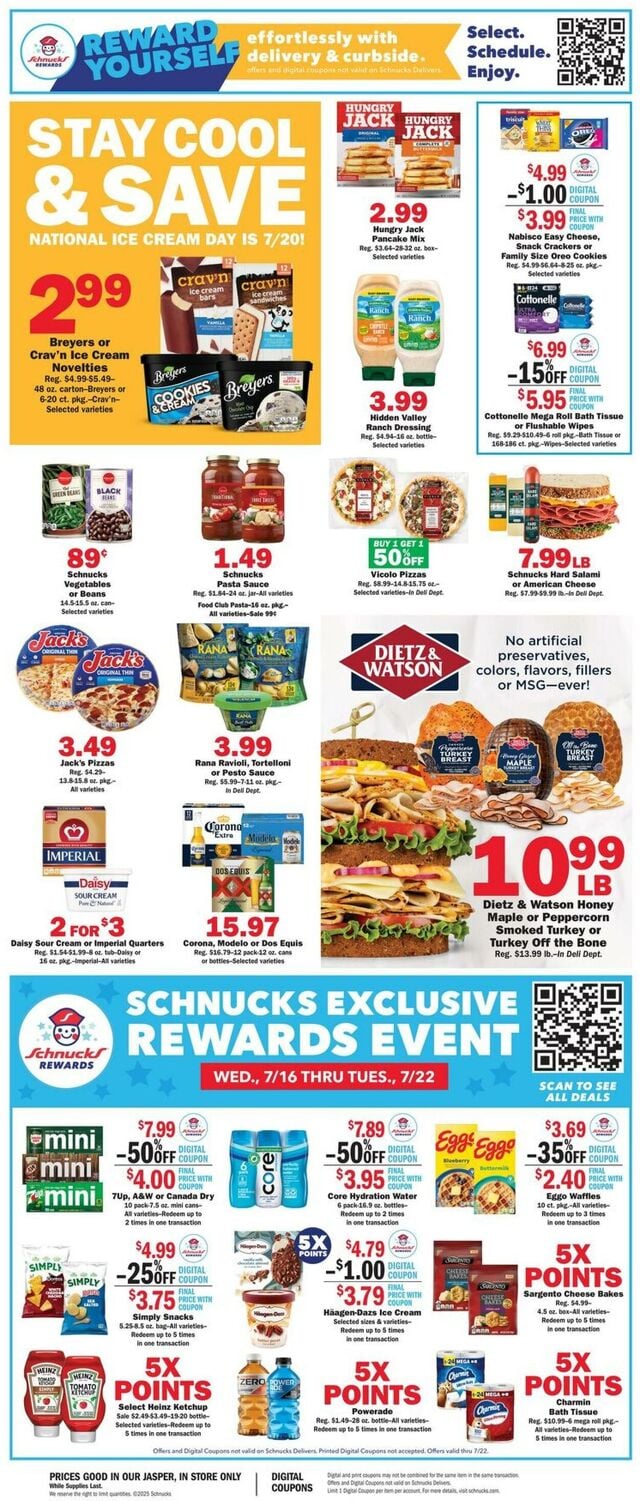 Catalogue Schnucks from 07/16/2025