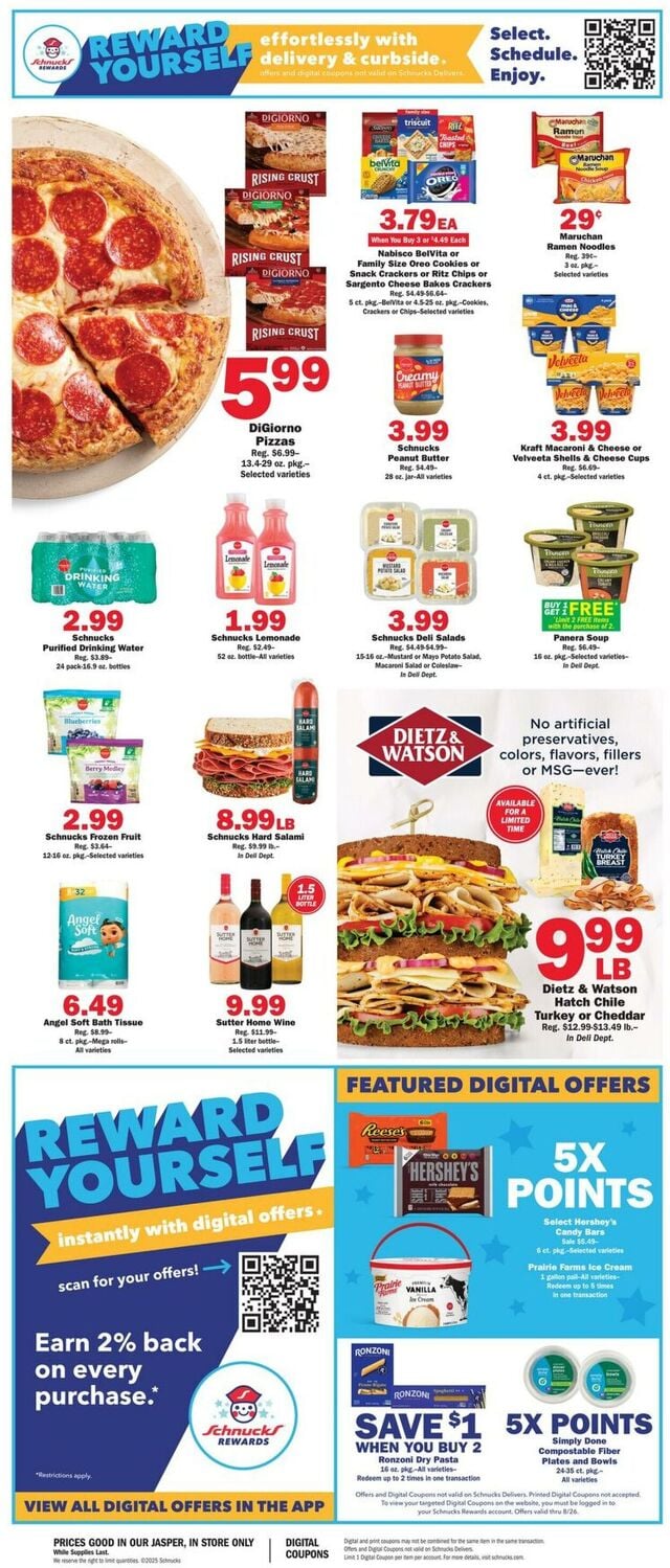 Catalogue Schnucks from 08/20/2025