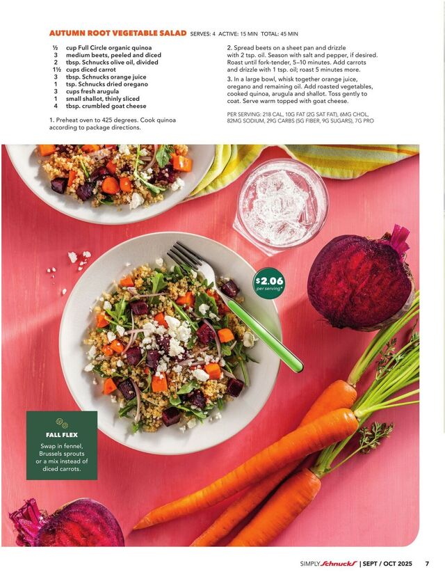 Catalogue Schnucks from 09/01/2025