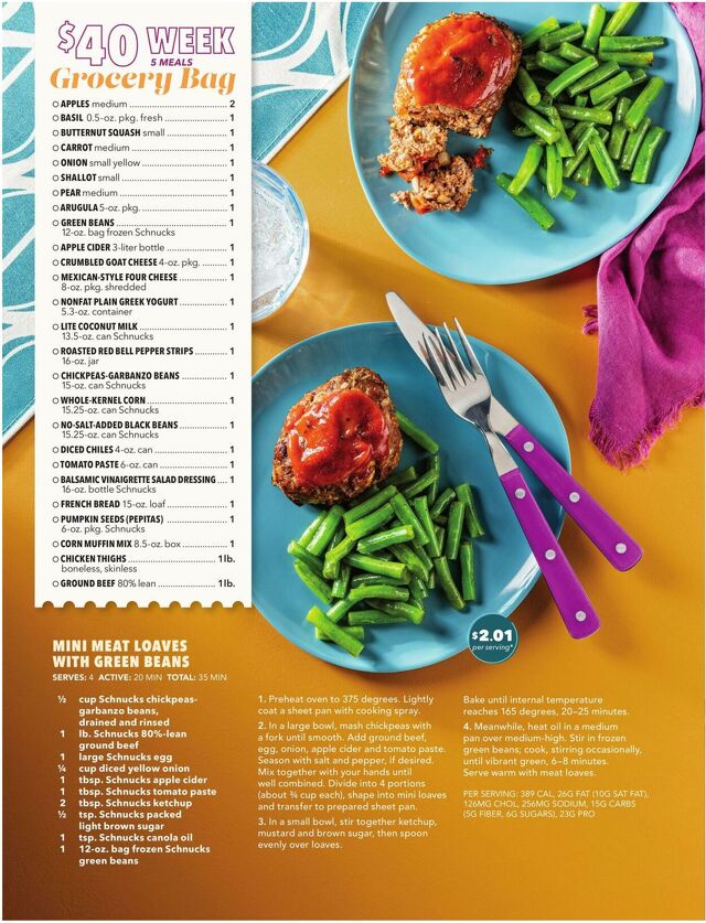 Catalogue Schnucks from 09/01/2025