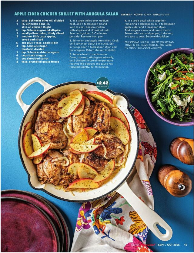 Catalogue Schnucks from 09/01/2025