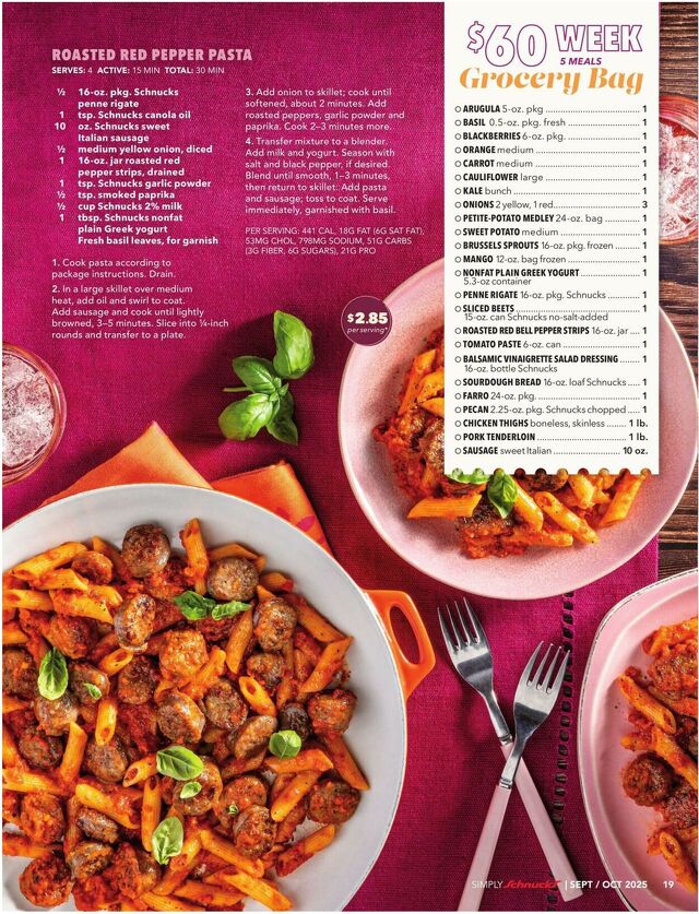 Catalogue Schnucks from 09/01/2025