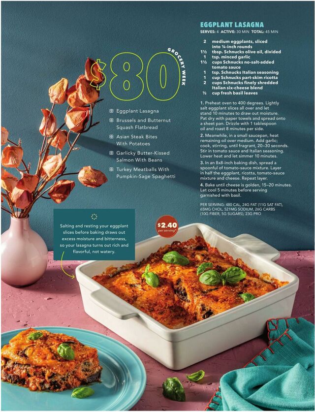 Catalogue Schnucks from 09/01/2025