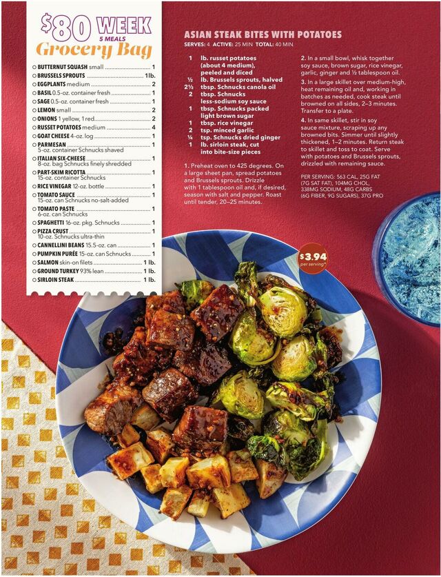 Catalogue Schnucks from 09/01/2025