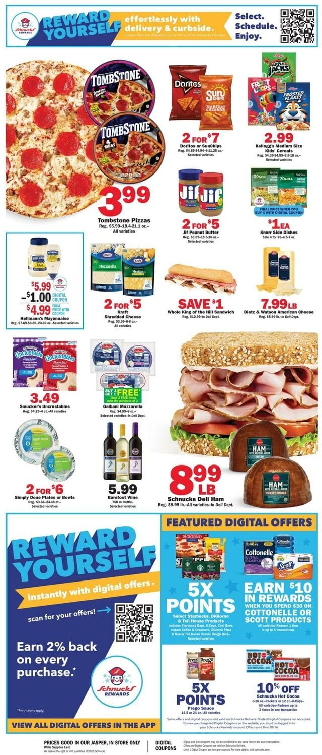 Catalogue Schnucks from 10/08/2025