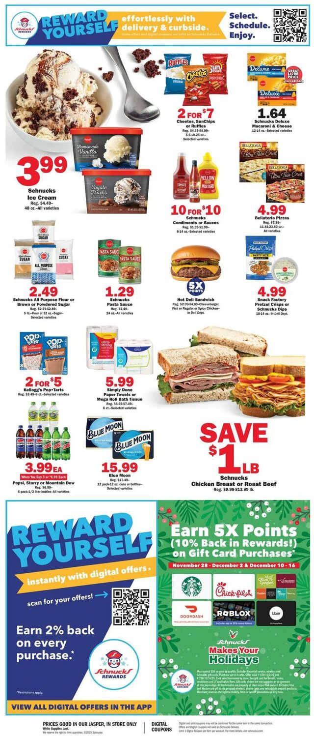 Catalogue Schnucks from 11/28/2025