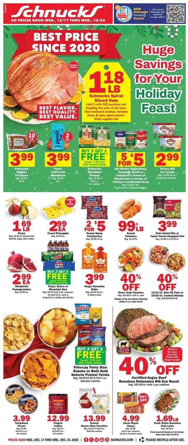 Catalogue Schnucks from 12/17/2025