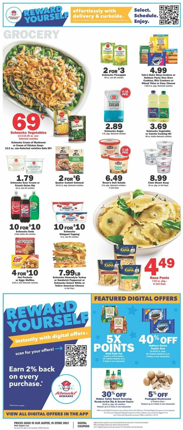 Catalogue Schnucks from 12/13/2023