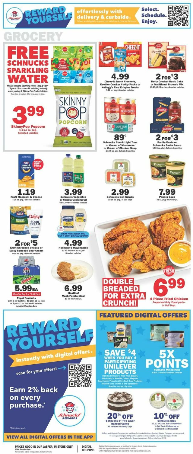 Catalogue Schnucks from 01/17/2024