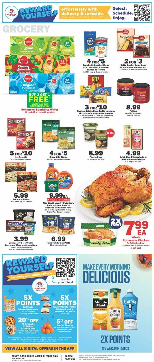 Catalogue Schnucks from 02/14/2024