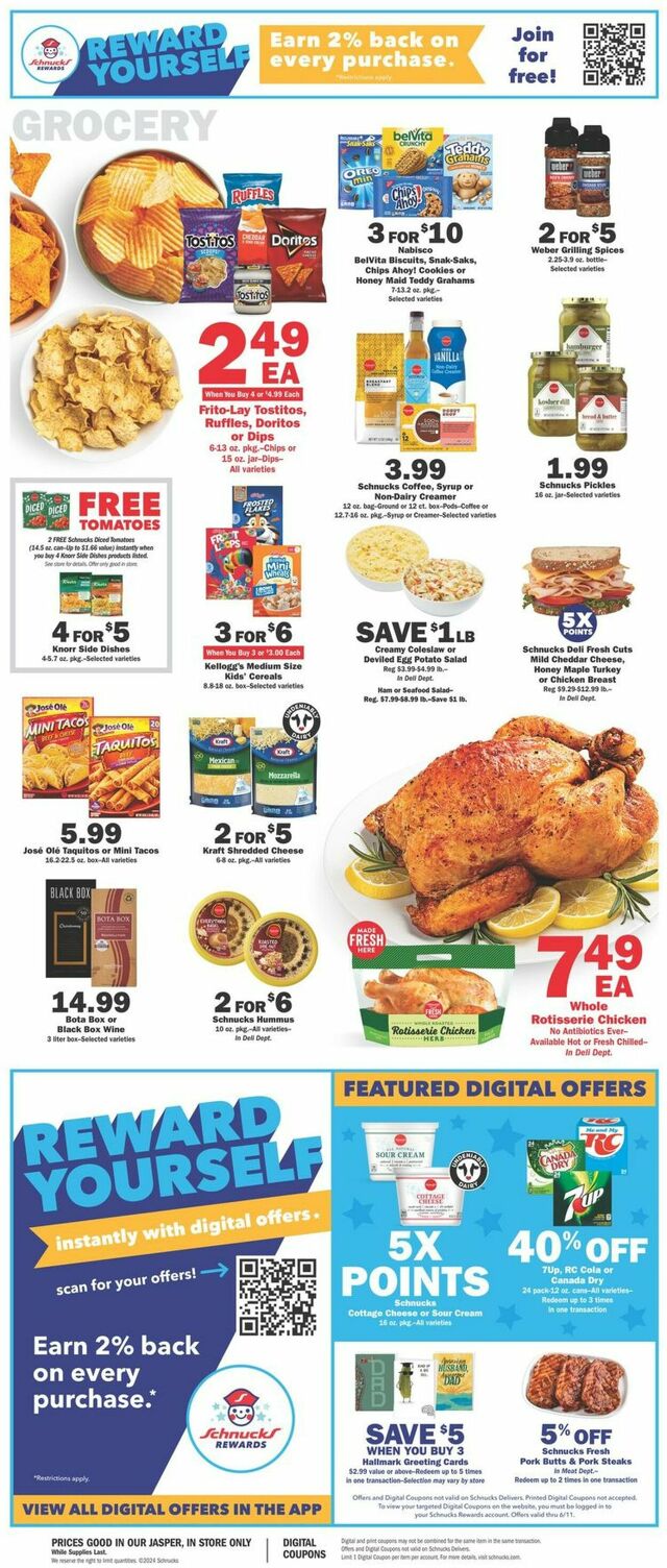 Catalogue Schnucks from 06/05/2024
