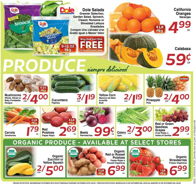 Catalogue Sedano's from 10/04/2023