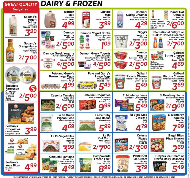 Catalogue Sedano's from 10/04/2023