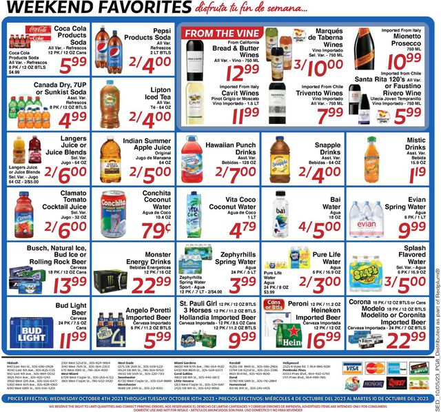 Catalogue Sedano's from 10/04/2023