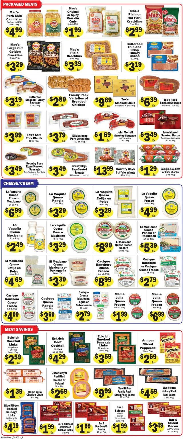 Catalogue Sellers Bros. from 08/30/2023