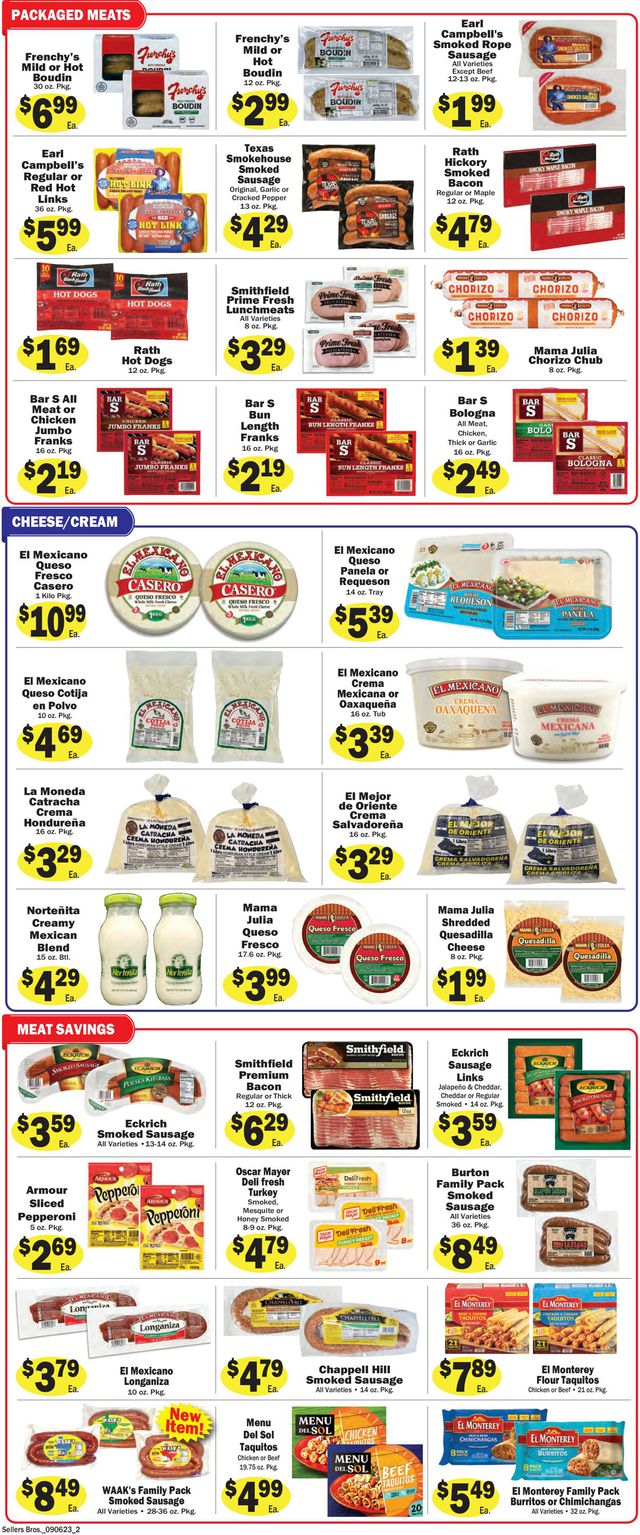 Catalogue Sellers Bros. from 09/06/2023