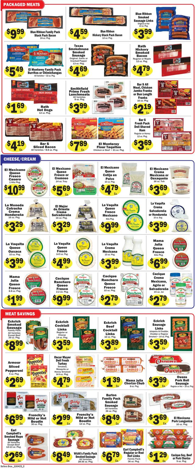 Catalogue Sellers Bros. from 10/04/2023