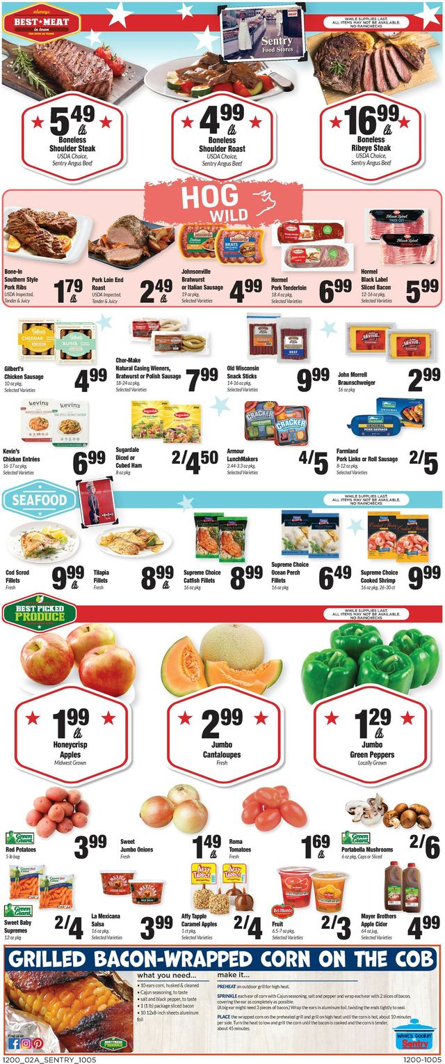 Catalogue Sentry from 10/05/2023