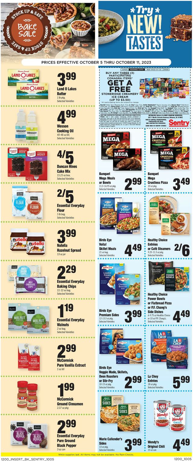 Catalogue Sentry from 10/05/2023