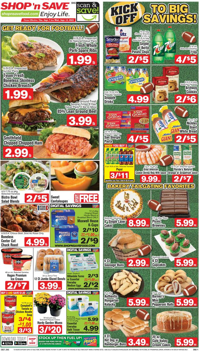 Catalogue Shop ‘n Save from 09/07/2023
