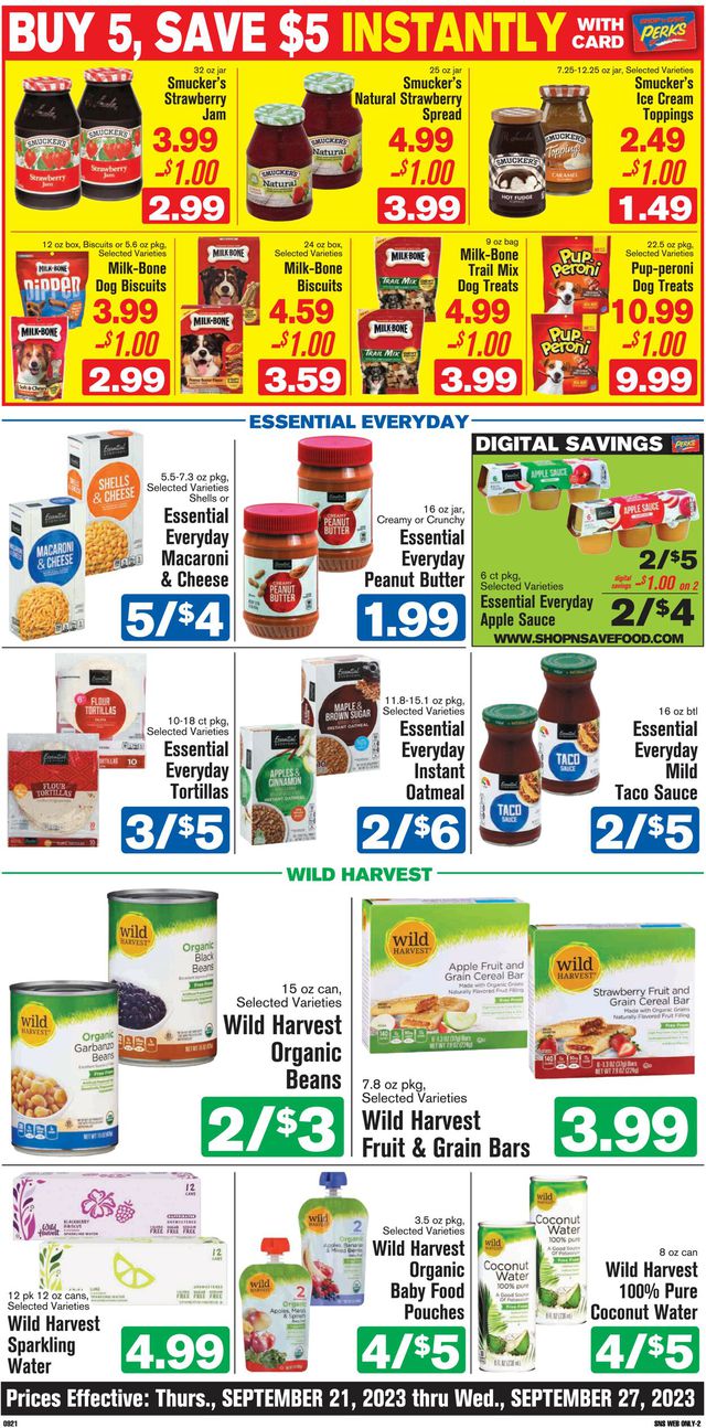 Catalogue Shop ‘n Save from 09/21/2023