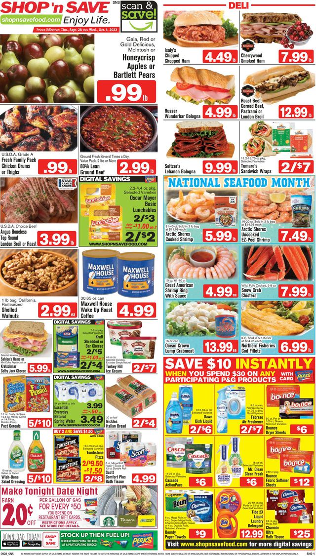 Catalogue Shop ‘n Save from 09/28/2023