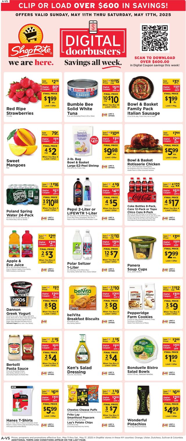 Catalogue ShopRite from 05/09/2025