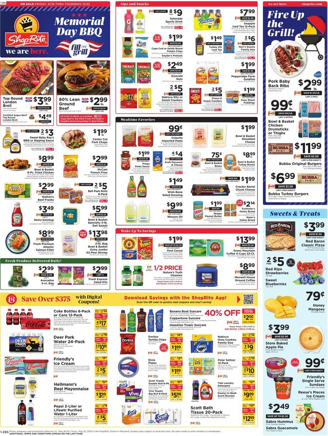 Catalogue ShopRite from 05/15/2025