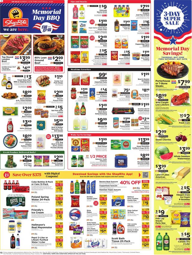 Catalogue ShopRite from 05/16/2025