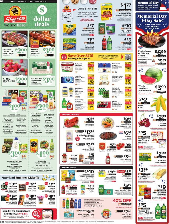Catalogue ShopRite from 05/22/2025