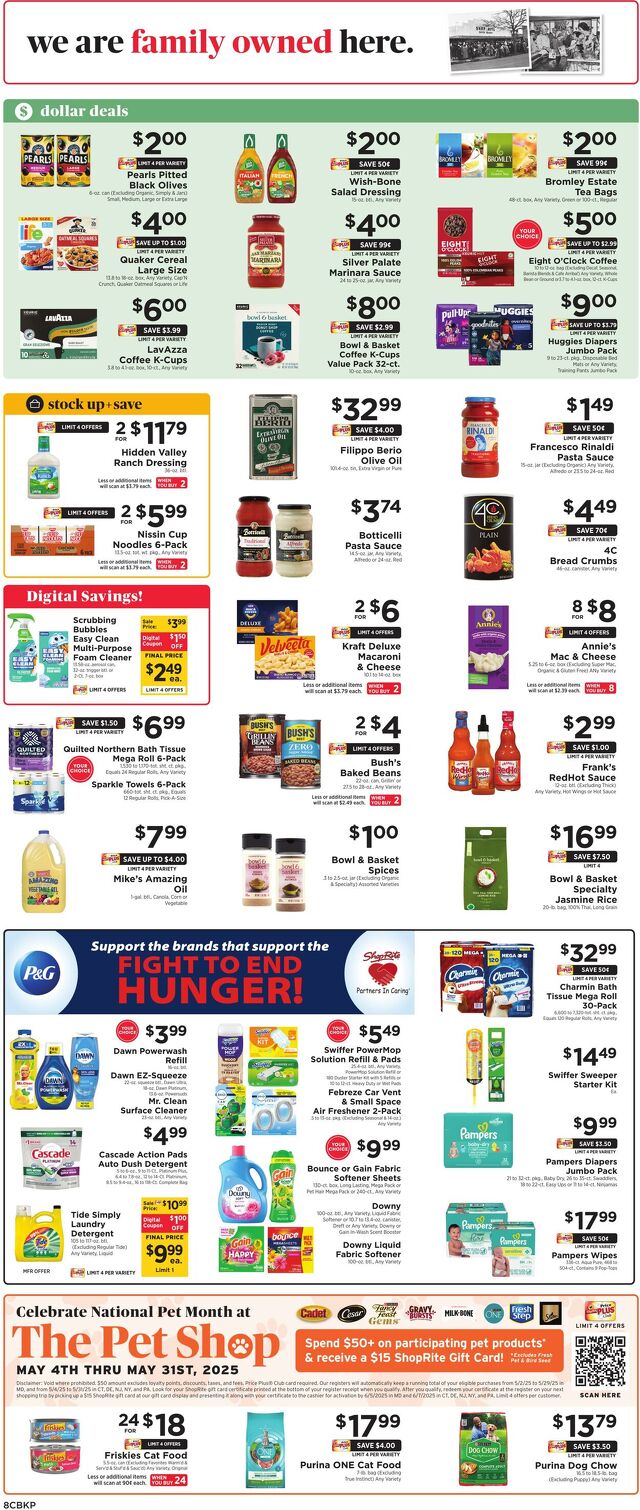 Catalogue ShopRite from 05/22/2025