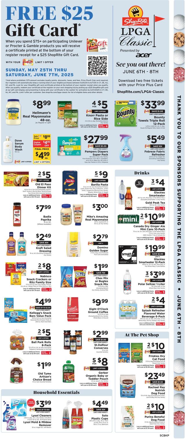 Catalogue ShopRite from 05/22/2025